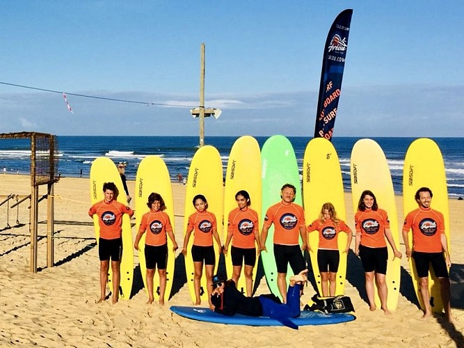 L'Agréou École de surf 2018