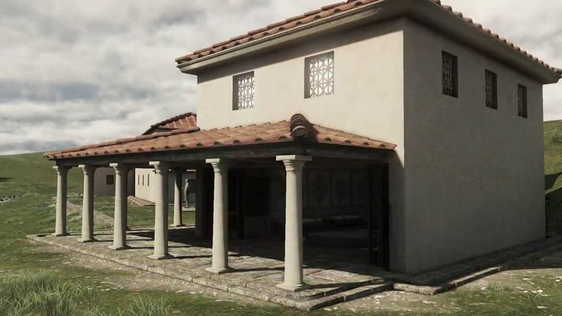 Reconstitution 3D de la villa des Cars (Conseil départemental de la Corrèze)_5