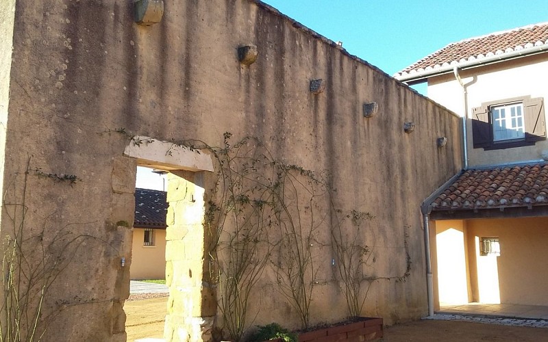 Corps de bâtiment de l'abbaye de Lahonce