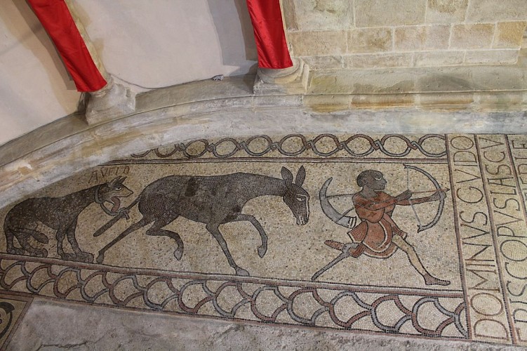 mosaïque cathédrale de Lescar