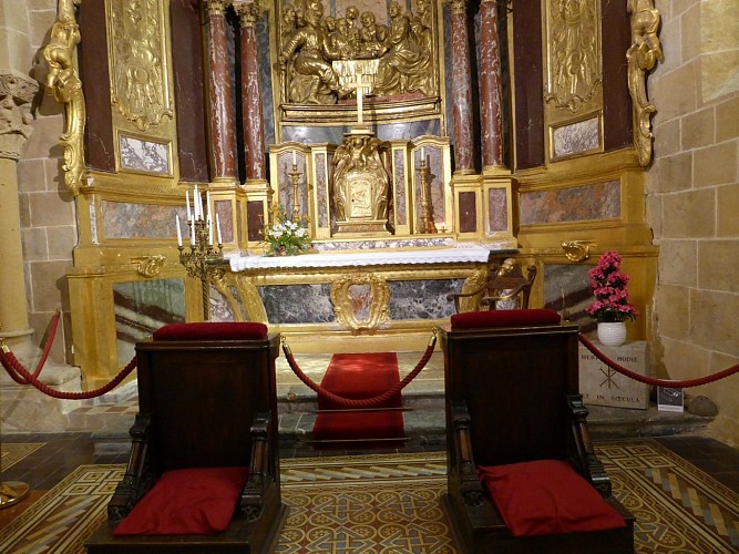 retable cathédrale de Lescar