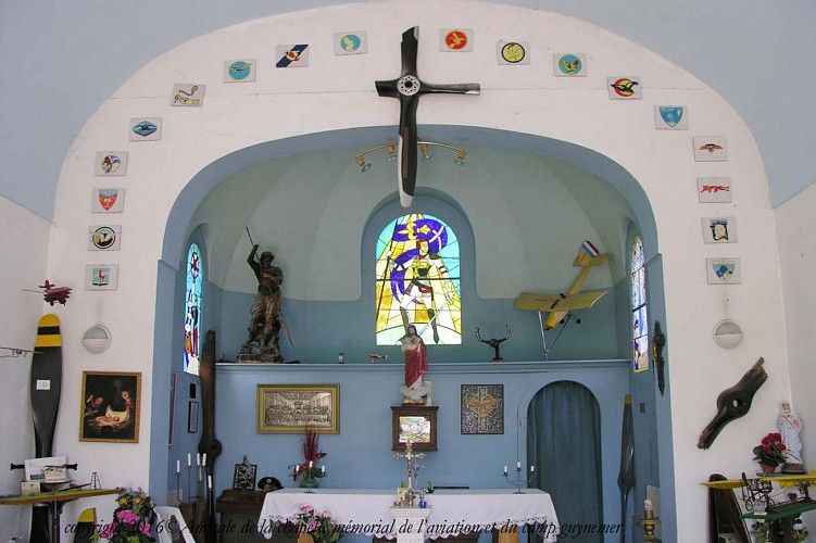 chapelle mémorial de l'aviation abside