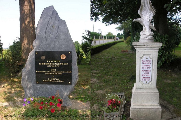 chapelle mémorial de l'aviation jardin