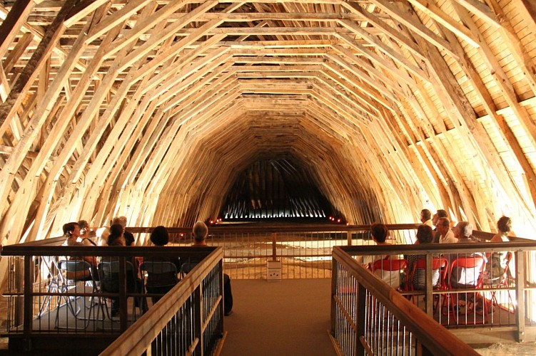 Charpente-eglise-st-girons-monein