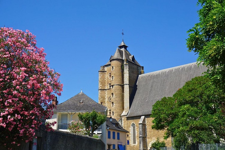 Eglise-st-girons-monein-clocher