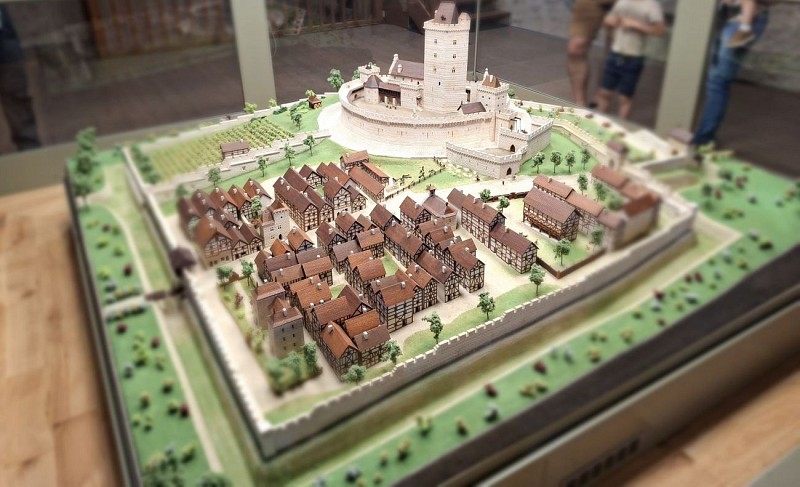 Maquette Château Moncade