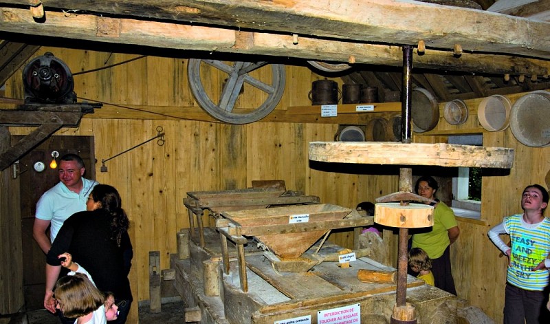 Intérieur du moulin