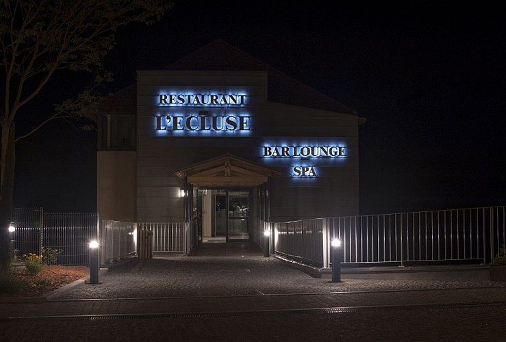 Villeneuve-sur-Lot - Le Moulin de Madame - côté Ecluse nuit