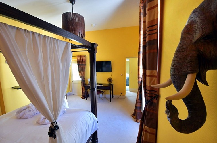 Château Saint-Marcel chambre thématique