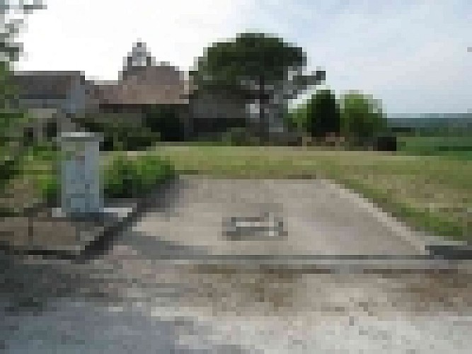 Aire de camping-cars de Monteton