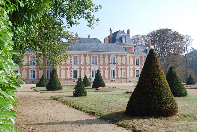 Le château et le parterre