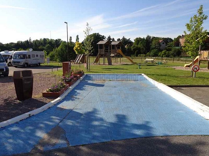 Aire d'accueil camping-car