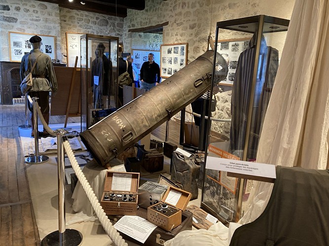 Salle 3 Musée de la Résistance de Peyrat le Château 