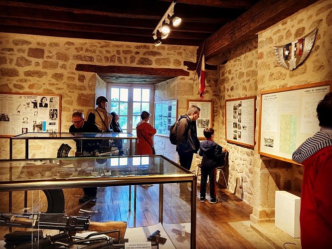 Salle 1 Musée de la Résistance de Peyrat le Château © Association Musée de la Résistance Peyrat le Château SP