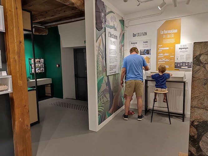 Espace météorite-maison de la réserve Rochechouart (1)