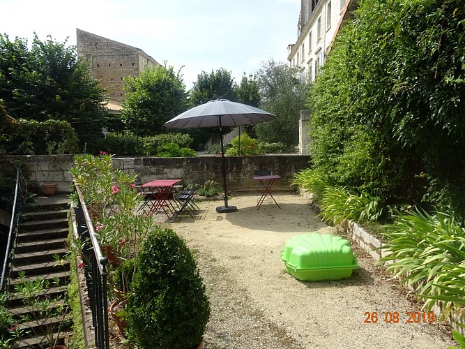 Le petit jardin en terrasse