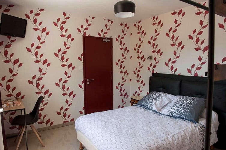 Hôtel-Restaurant Le Rive Gauche chambre double