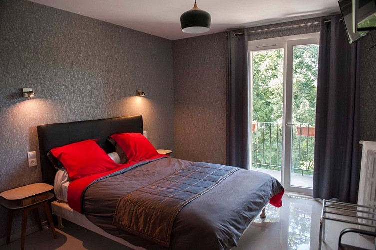 Hôtel-Restaurant Le Rive Gauche chambre double