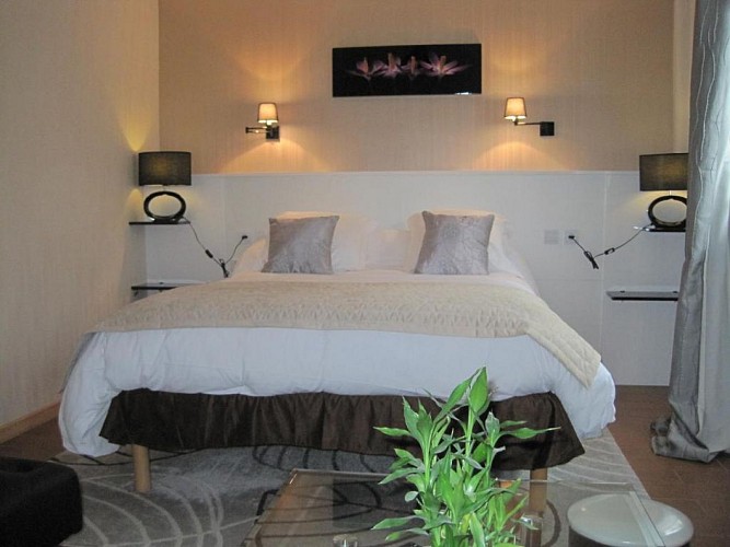 Hôtel-Restaurant Le Rive Gauche chambre double