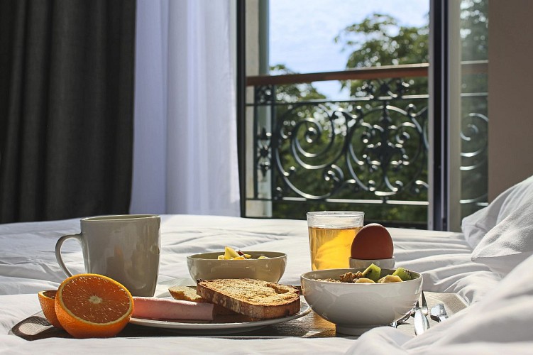 petit-déjeuner chambre 2