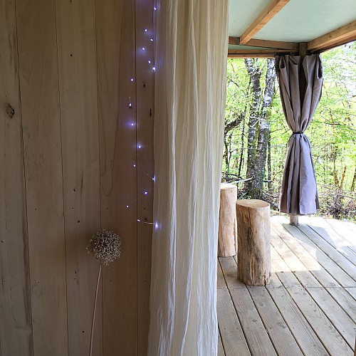 La Cabane Poussière d'Etoile - Les Jardins d'Yzorche