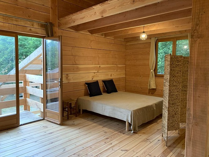Location Les Cabanes de Lou-loup - La cabane Newton - 8 personnes