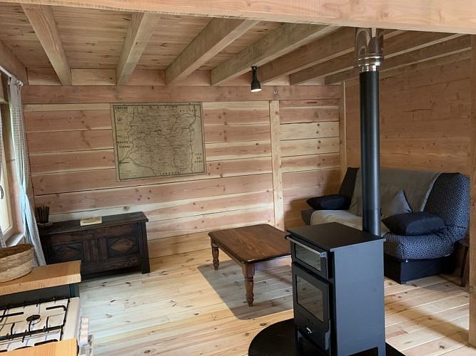 Location Les Cabanes de Lou-loup - La cabane Newton - 8 personnes