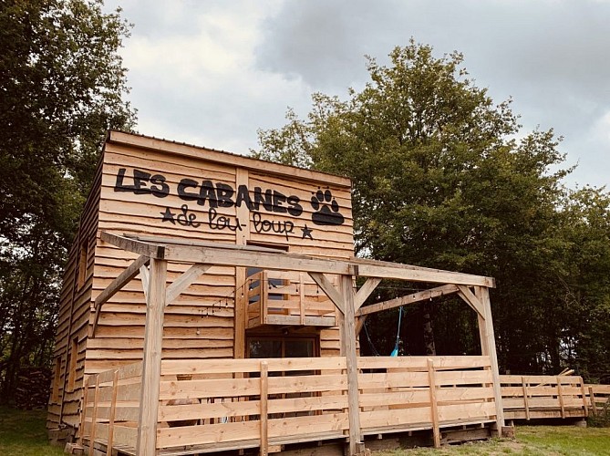 Location Les Cabanes de Lou-loup - La cabane Newton - 8 personnes_1