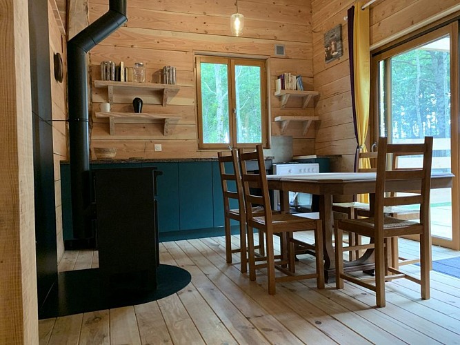 Location Les Cabanes de Lou-loup - La cabane Nojito - 5 personnes