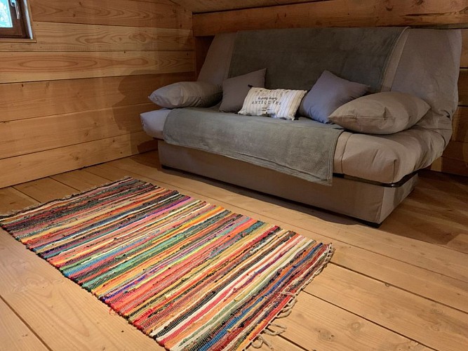 Location Les Cabanes de Lou-loup - La cabane Nojito - 5 personnes
