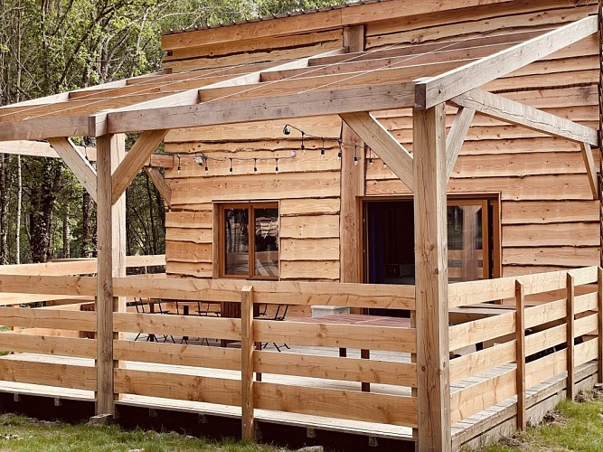 Location Les Cabanes de Lou-loup - La cabane Nojito - 5 personnes