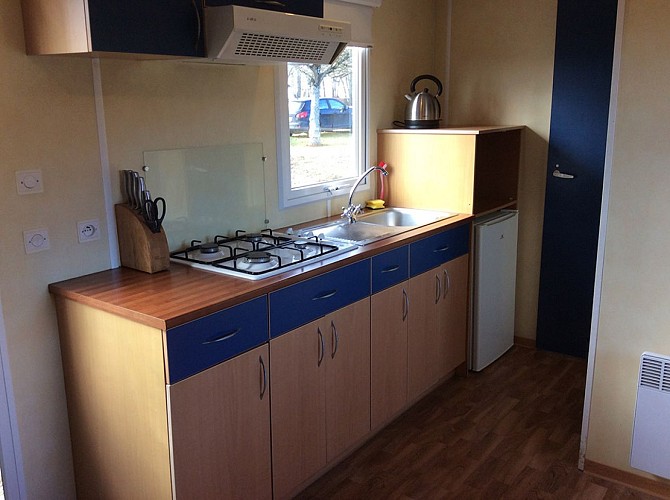 Mobil home 'Sanglier' - Camping Dun le Palestel