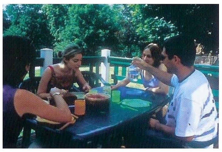 Camping la Baignade - La Celle Dunoise - Chalet 1_4