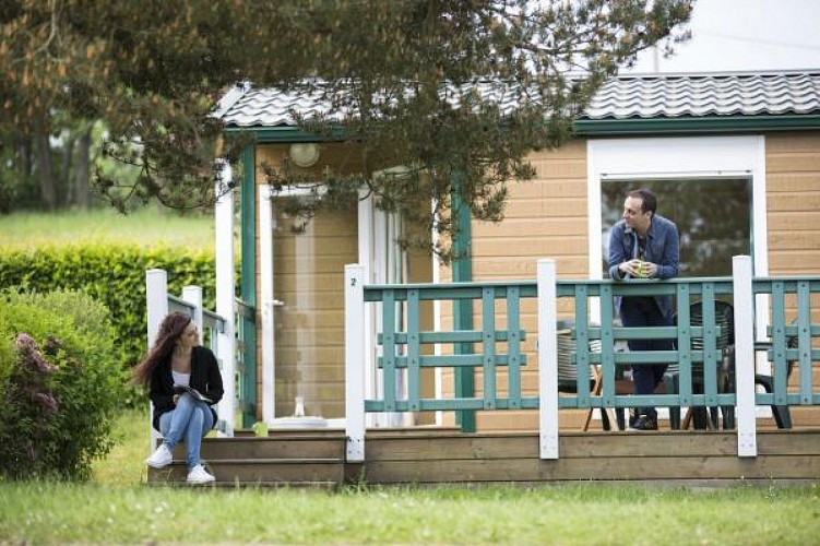 Camping la Baignade - La Celle Dunoise - Chalet 1_5