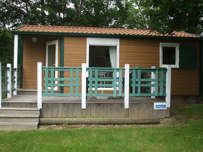 Camping la Baignade - La Celle Dunoise - Chalet 3_2