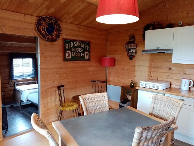 camping-la-perle-creuse-chalet Mexico-4personnes-pièce de vie