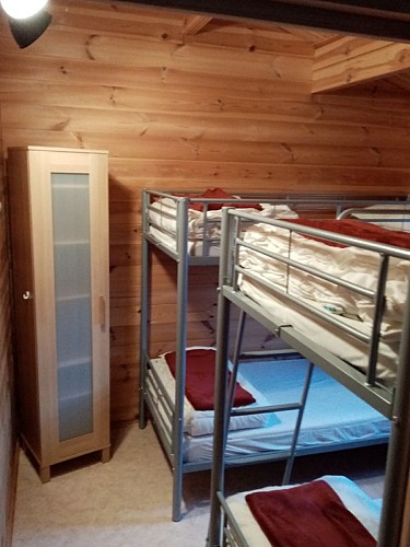 camping-la-perle-creuse-chalet Florida-6personnes-chambre 4 personnes