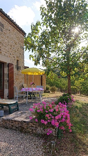 escale - gite 2 pers - castelnaud la chapelle -