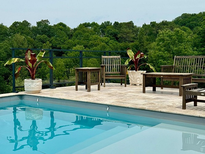 Les Rozières climatisée piscine proche de Sarlat