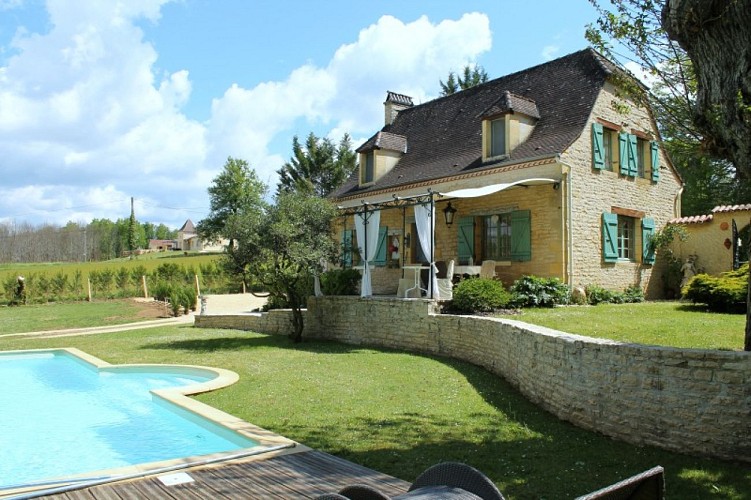 050031 - la chaumière - maison avec piscine privée - 5 étoiles - proche de sarlat  8)