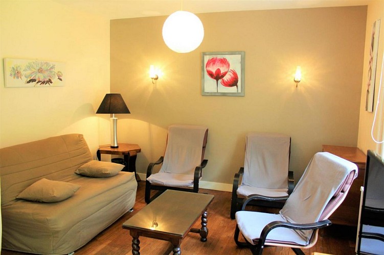 Gite Chemin de pot perdu salon