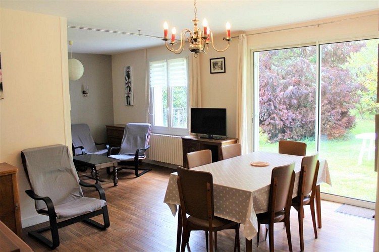 Gite Chemin de pot perdu salle à manger