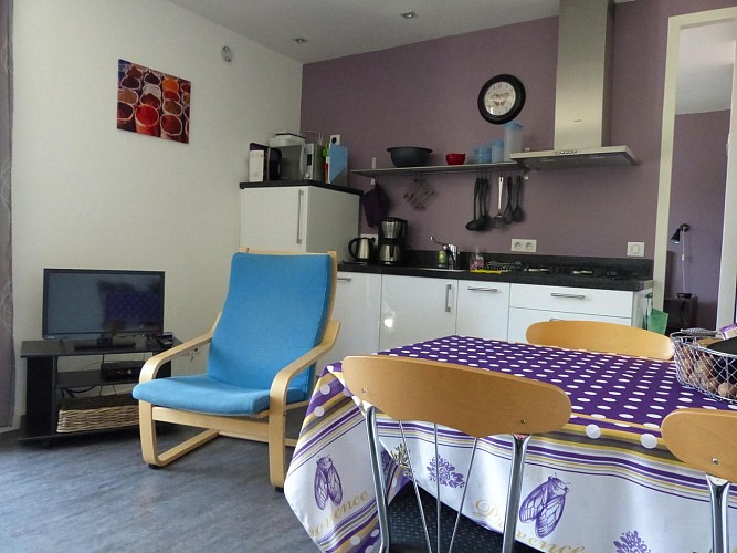 Appartement la Figue, cuisine, l'Ancien Vignoble 3