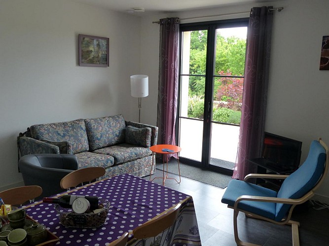 Appartement la Figue, salon, l'Ancien Vignoble 1