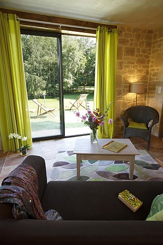 Salon gîte les Granges Hautes 2 - 6