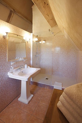 Salle de bain gîte les Granges Hautes