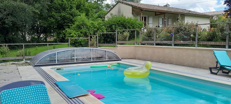 Gite adelan piscine