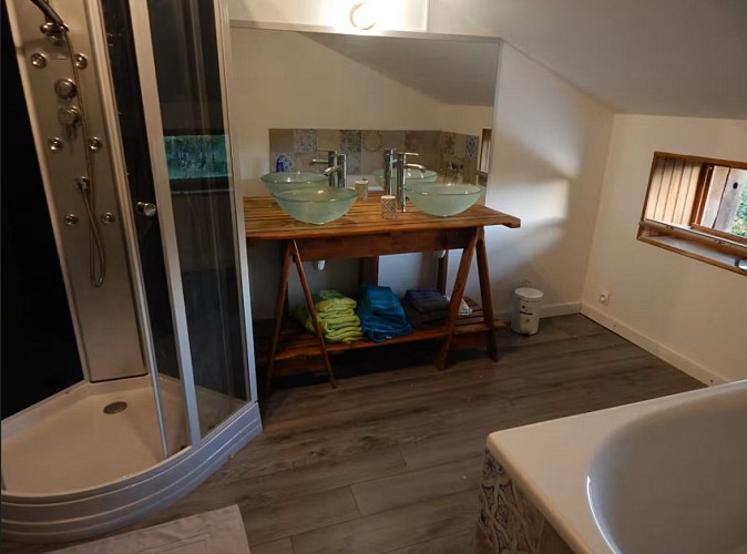 Gîte du Trieux - Salle de bains