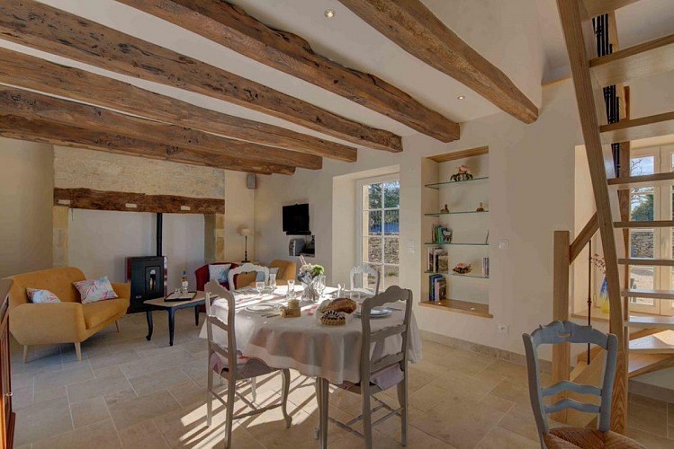 Gite du pas de la mignonne salon