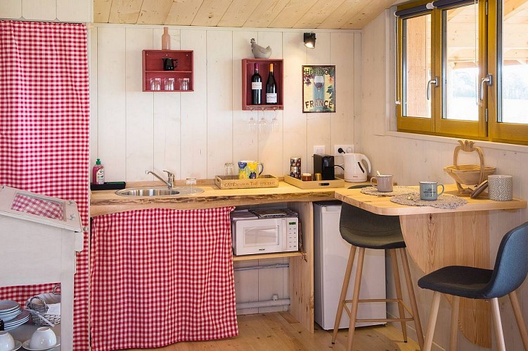 Cabane La Muscadelle cuisine